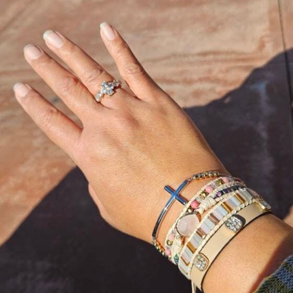 Park Lane Miracle Silver and Gold Cross Bracelet - Picture 7 of 8